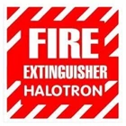 Fire Extinguisher Fire Gunnebo Halotron-l 4