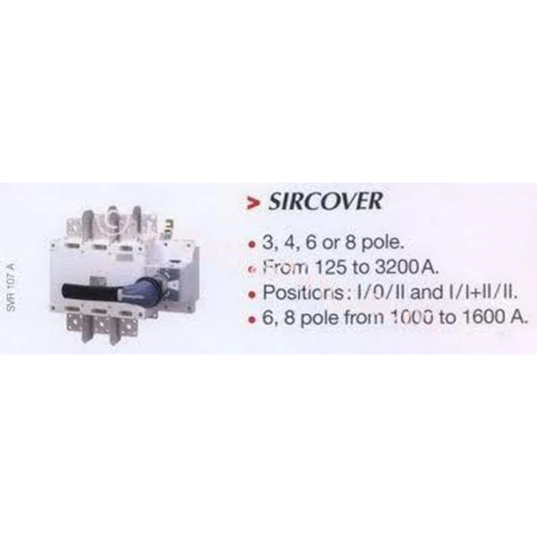 Manual Change Over Switch ( COS ) Sircover SOCOMEC